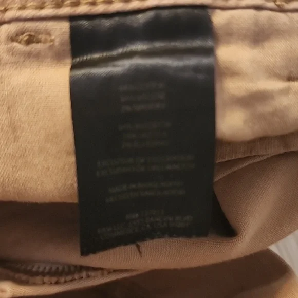 Banana Republic Womens Tan Chino Shorts Size 6 - Picture 9 of 9